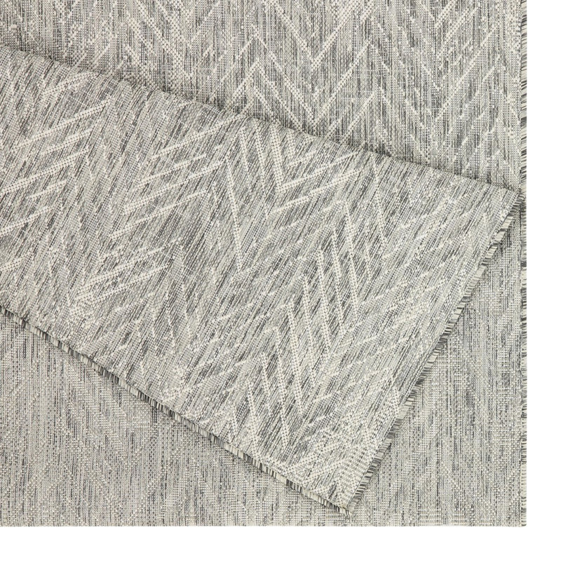 Silver Area Rug - Sunshine Gchar2012, Polypropylene , Stain , For Indoor, Outdoor, Home Vibe Renovation