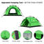 Tente de camping d'extérieur escamotable pour 4 personnes avec sac de transport-97091533