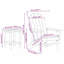 Wicker Outdoor Adirondack Chair