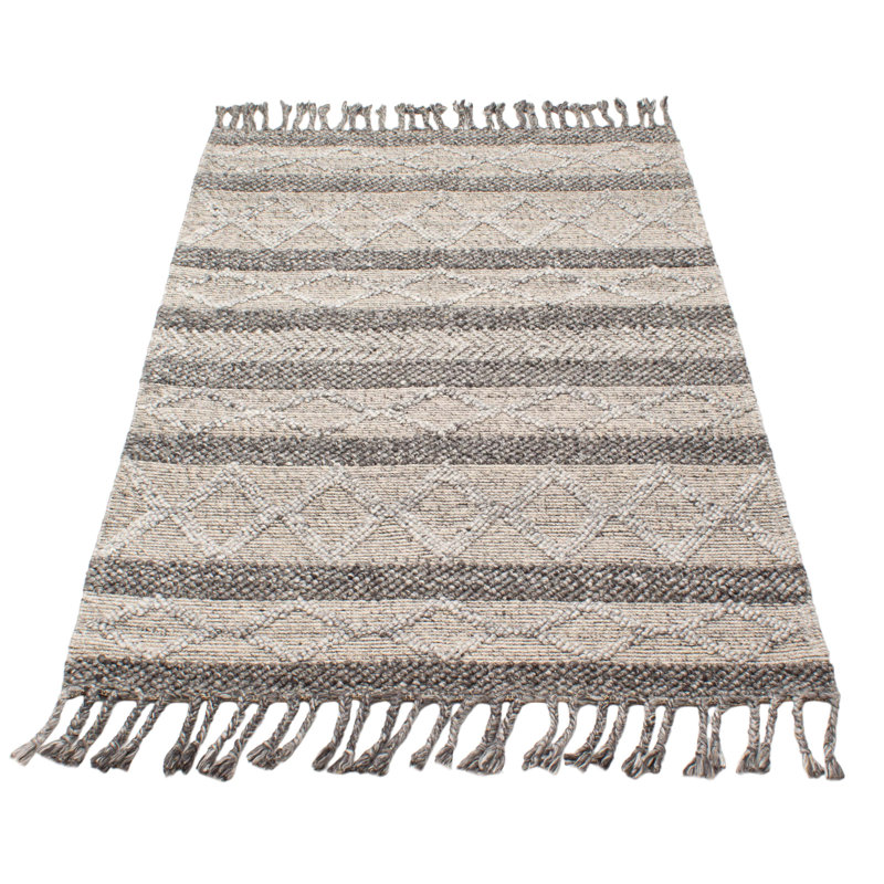 Tapis gris Sienna 5 pi 0 po x 7 pi 10 po