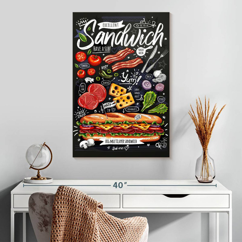 Yarlin Sandwich Sub, 30" H x 20" W