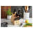 HENCKELS Forged Premio 13-Pc Knife Set with Block, Chef Knife, Paring Knife, Utility Knife, Steak Knife, Light Brown, Stainless Steel