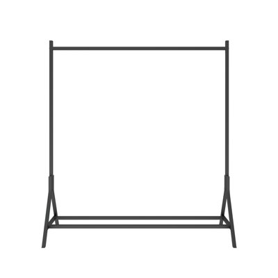 Garment Rack Freestanding Hanger Multi-functional Single pole Bedroom Clothing Rack Bedroom by Ebern Designs