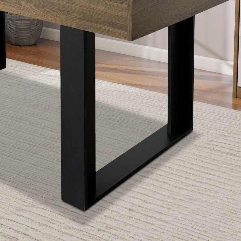 Extendable Dining Table, Brown
