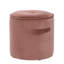 Talon 38cm Wide Round Pouf Ottoman-35362161