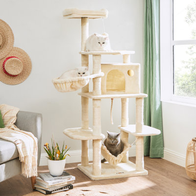 Barking 164 cm H Cat Tree / Condo