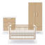 Cot Bed 3-Piece Nursery Furniture Set-71076984