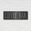 «COFFEE BAR» par Lettered & Lined