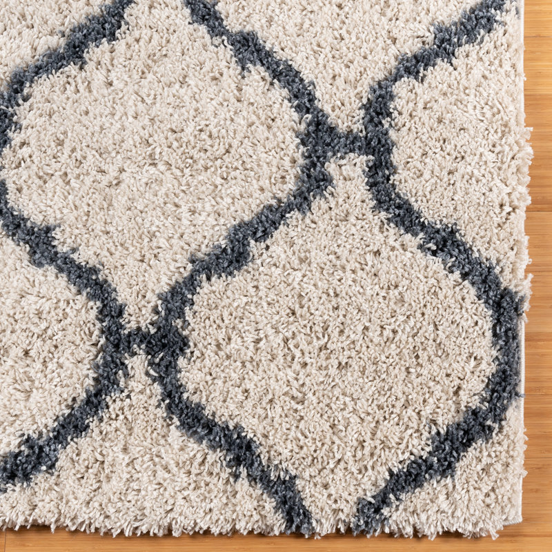 Tapis à poil long en polypropylène à poils longs Mosman, Rectangle 6 pi 6 po x 9 pi 6 po
