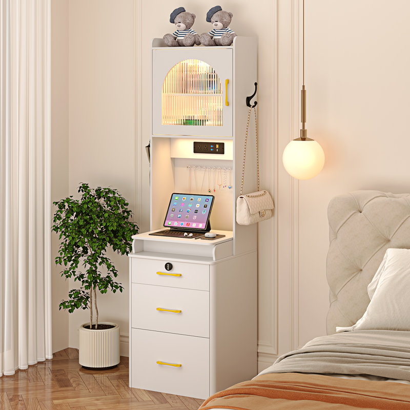 Coiffeuse Kaytor, Blanc
