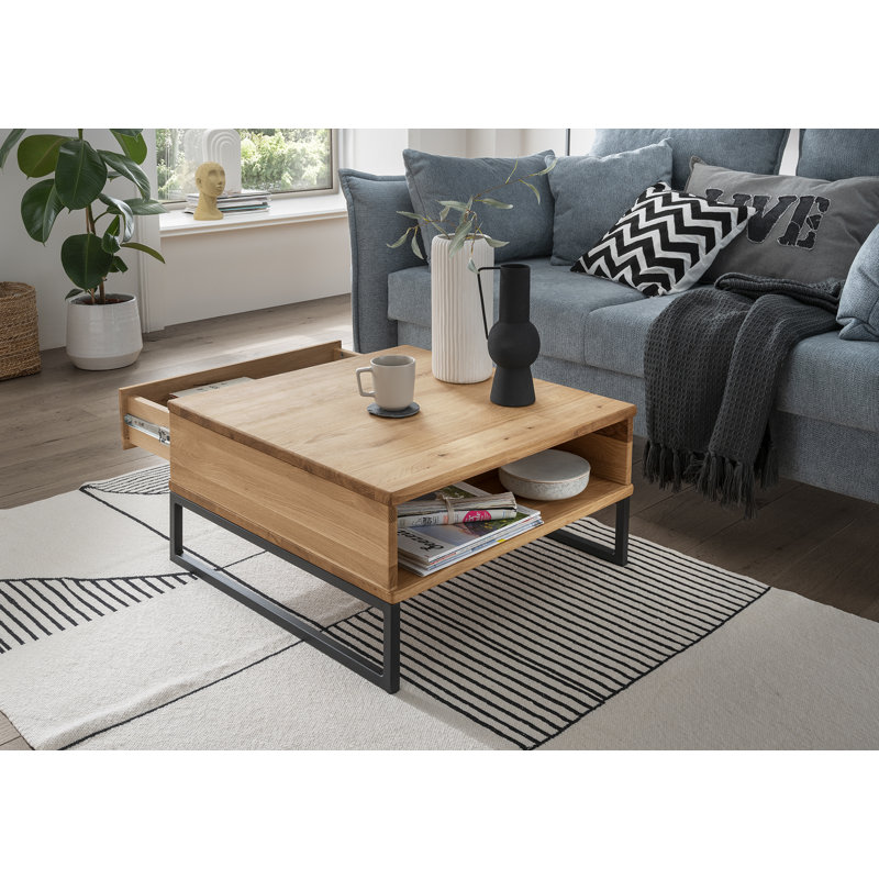 Riceville Sled Coffee Table with Storage