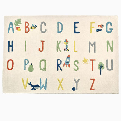 Alphabet Rug, Large