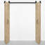 Solid Oak Barn Door-105094089