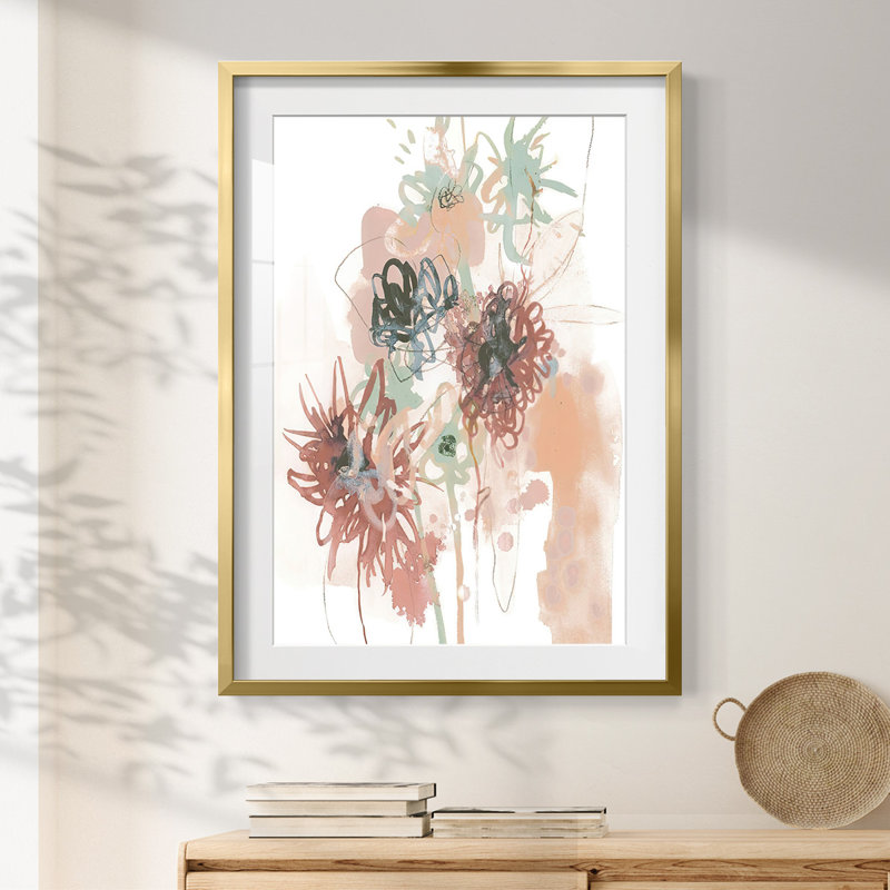 Petal Drift IV -Framed Print