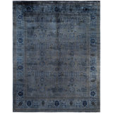 Overdyed One-of-a-Kind 8' 1" X 10' 3" Hand Knotted Area Rug