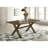 Carbon Knotty Nutmeg Rectangular Dining Table