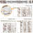 Curtains 2 Panels Boho Curtains For Living Room Light Filtering Patterned Drapes For Bedroom Linen Style Back Tab Leaf Print Grommet Window Treatment-1980724171
