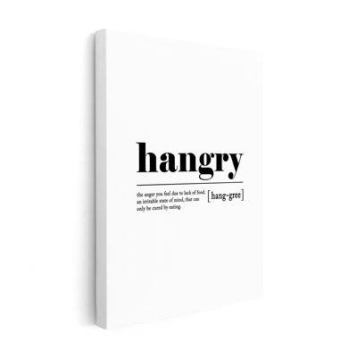 Définition de Hangry