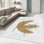 Non-Slip Area Rug, 100% Polyester, 47.2 x 70.9 inches | Raschel Knitting, Pile Height: 0.4 inches | Woven Carpet with Felt Dot Underside, Machine Washable | Stylish Digital Print Design for Home Decor