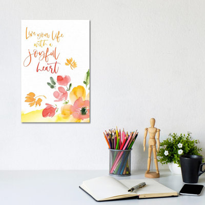 Joyful Heart - Print on Canvas