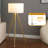Adjustable Height Modern Tripod Floor Lamp