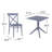 Farrah Square 2 - Person 27.5" Long Bistro Set-1373096941
