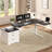 Farmhouse L Shaped Electric Standing Desk-756738175-756738161