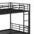 Metal Bunk Bed with Trundle-112510109-102095729