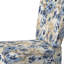 Chaise d'appoint rembourrée Classic Blue Harmony Bouquet