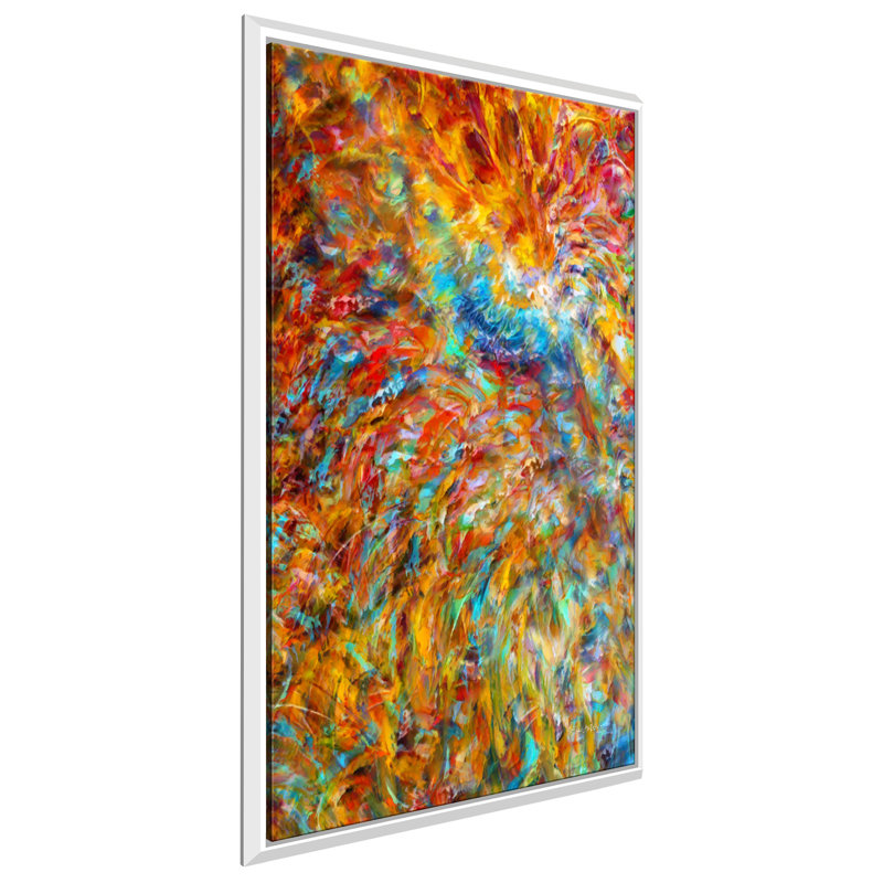«You Shall Reign Glorious. «Isaiah 24:23», impression sur toile, H 51,5 po x l 31,5 po x P 2 po, Cadre flottant blanc