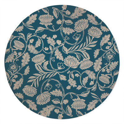 Autumn Vines Non Slip Outdoor Rug
