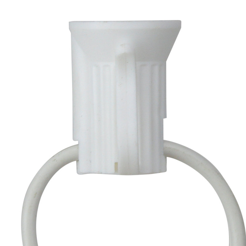 Ensemble de douilles commerciales C7, H 0,5 po x l 600 po x P 0,5 po, Blanc
