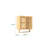 Bathroom cabinet wall mounted Bamboo toilet storage box