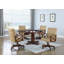 Table ronde en bois Datia tabac