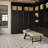 48.43''W Leather Upholstered Bench With Metal Legs-1193262360