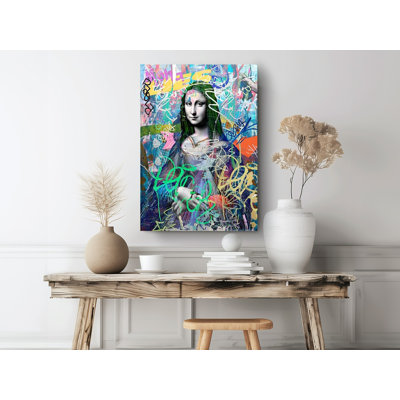 Reproduction d'art sur toile, "Leonardo Da Vinci Mona Lisa", reproduction d'art classique