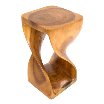 Alvo Solid Wood Accent Stool