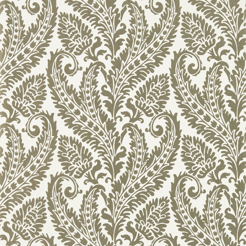 Regale Marianne 10.05m x 52cm Textured Wallpaper Roll, Gilver/Ivory