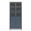 Vitrine de 76,75 po de hauteur avec portes en verre et lumières DEL-24003722
