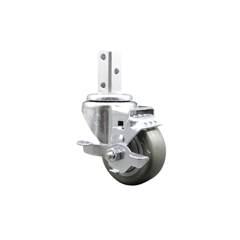 Polyurethane Caster, Gray
