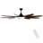 Oversized Industrial Large Black Ceiling Fan with LED Lights and 9 Aluminum Blades-102884505-102884506