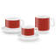 Ensemble de 2 tasses à espresso style années 50-136169712