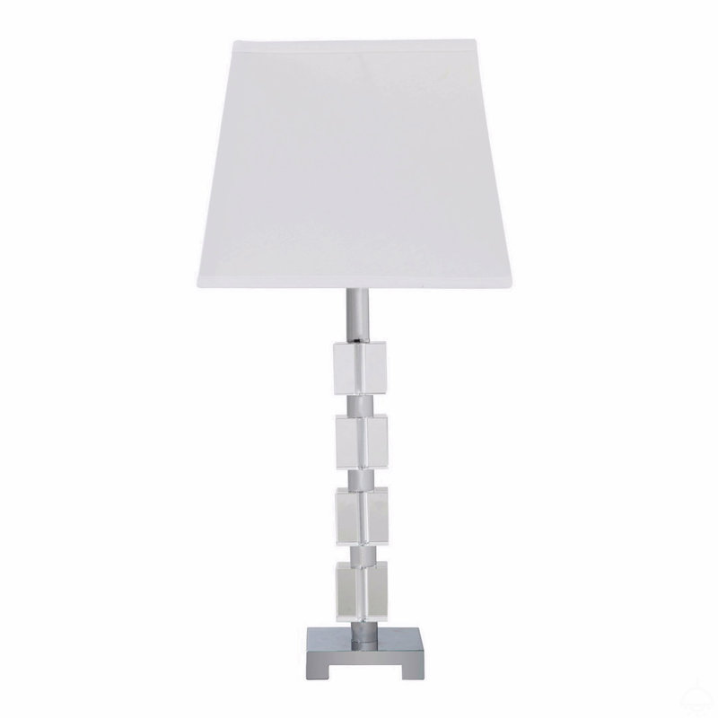 Crystal Cube Ice Table Lamp