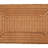 Light Honey Braided Rattan Side Table