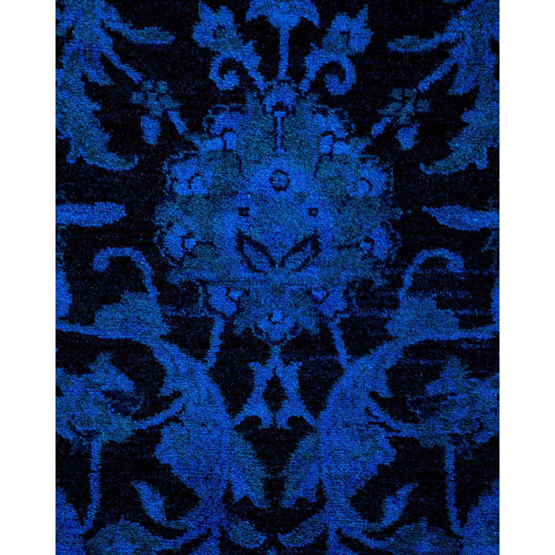 Fine Vibrance One-of-a-Kind 4'2" X 6'2" Hand Knotted Area Rug