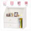 Geneta 51cm W Manufactured Wood Bedside Table