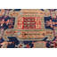 Tapis de couloir oriental tribal mauve 4X9'5 One-of-a-Kind