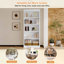 Bibliothèque de 83,4 po de hauteur