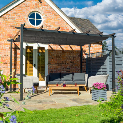 Rowlinson Venetian Canopy Grey 4x3