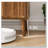 Sideboard Buffet Cabinet With Storage, Farmhouse Buffet Cabinet With Paper Clip Design